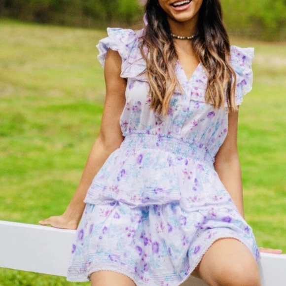NWT LoveShackFancy X Target Lou double ruffle dress - size M - Picture 5 of 13